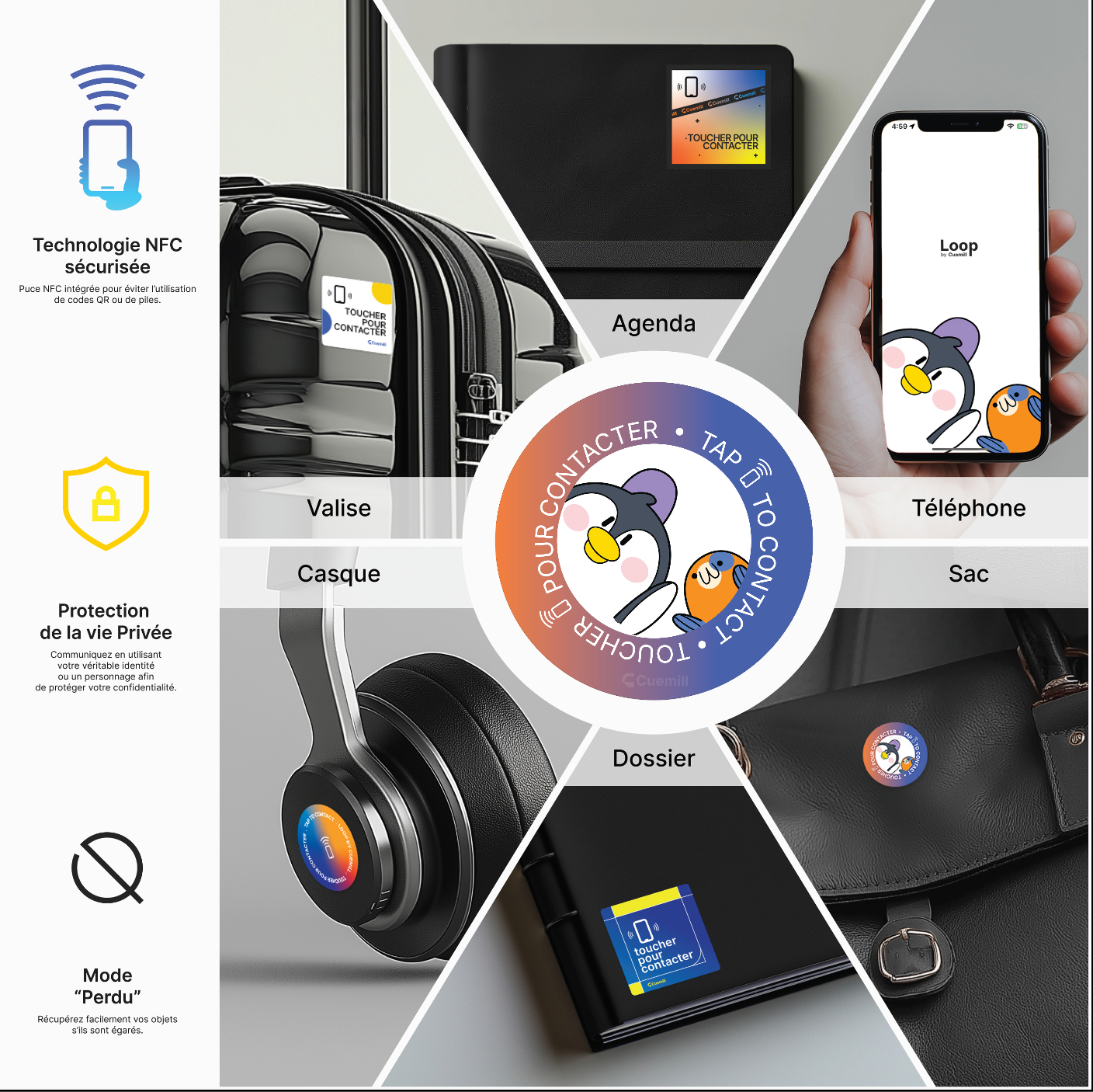 Collections d'étiquettes de propriétaire